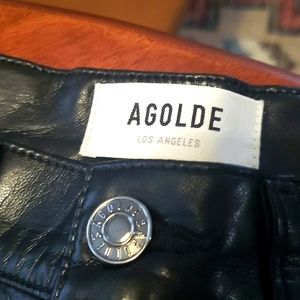ADOLDE recycled leather pants